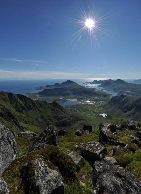 Hiking Lofoten - Justaltinden