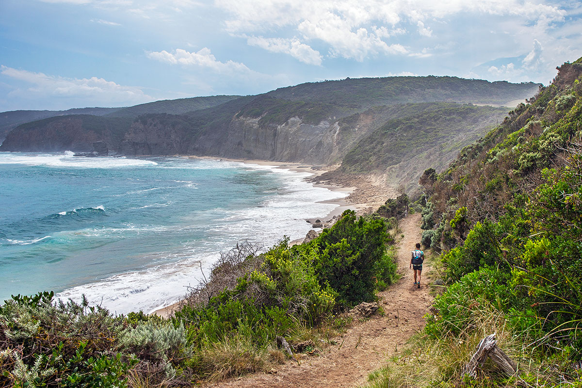 Great Ocean Walk (hiking along bluff above ocean)