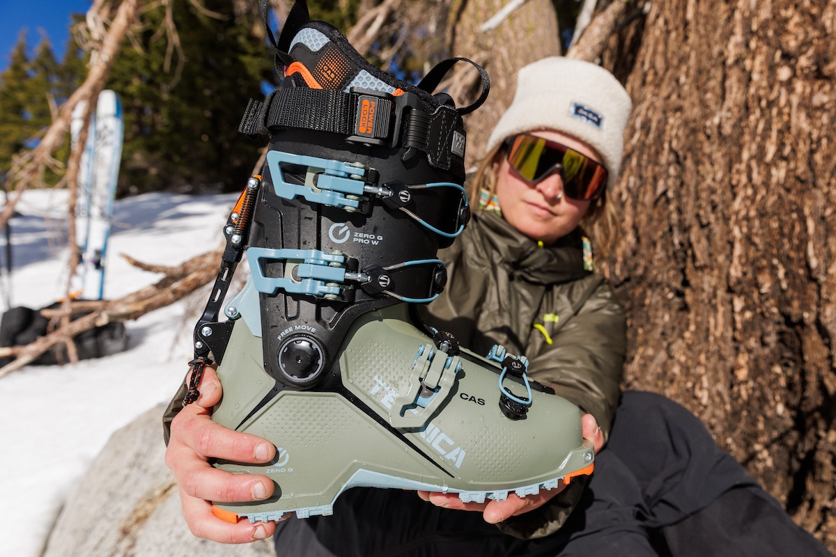Tecnica Zero G Tour Pro W on display in the Tahoe backcountry
